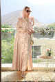عباية الزهور اللامعة - Rose Gold