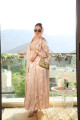 عباية الزهور اللامعة - Rose Gold
