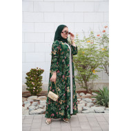 عباية الورود البرية – أخضر