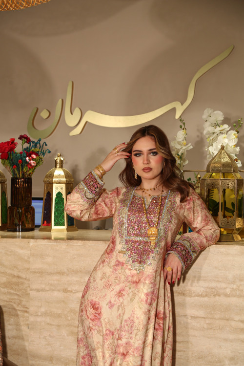 مخور  جاكارد  لامع- Dream Rose