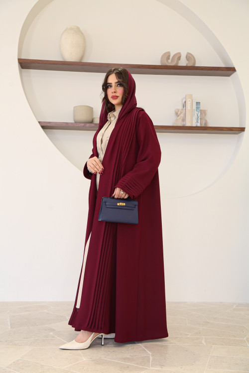 Burghandi  pleated abaya