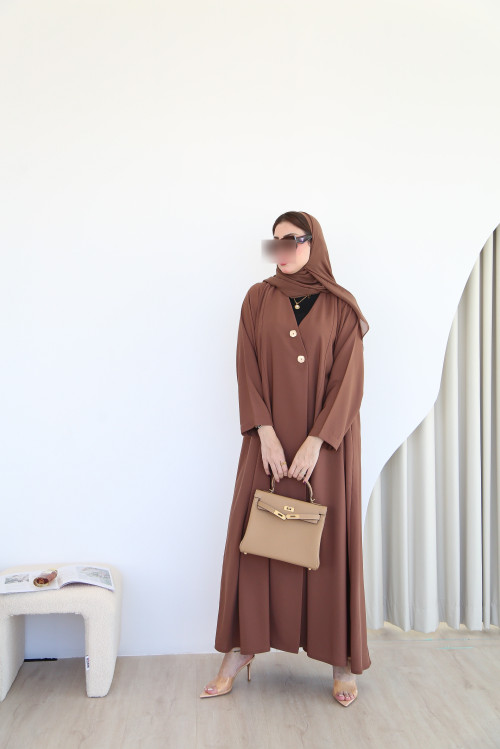 Mocha Mousse abaya