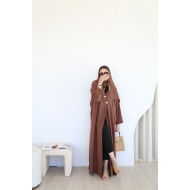 Mocha Mousse abaya