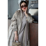 Sand viscose abaya