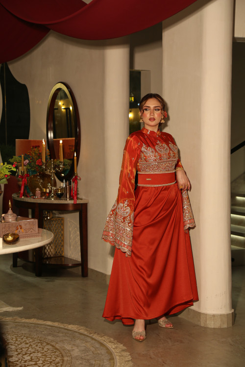 غزل- Rustic Orange