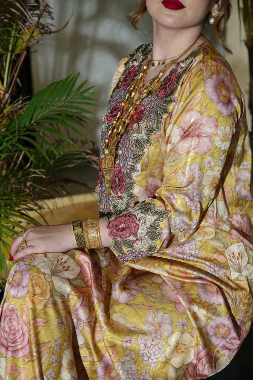 مخور  جاكارد  لامع- جوري