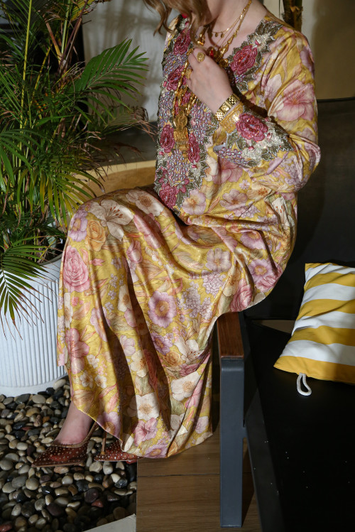 مخور  جاكارد  لامع- جوري