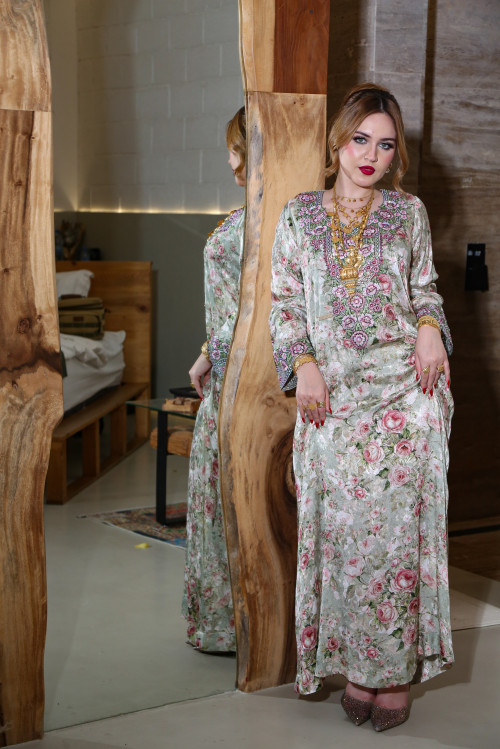 مخور  جاكارد طبيعي فاخر- بوكية