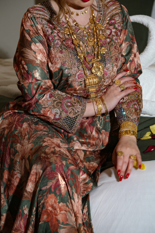 مخور  جاكارد  لامع- اوركيد