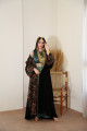 Black velvet bisht