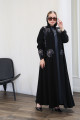 عباية داليا - أسود