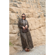 Stars Abaya - (Sandy Stars)