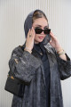 عباية ورود مطبوعة