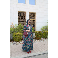 عباية اللوتس – تركواز