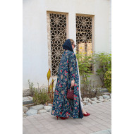 عباية اللوتس – تركواز