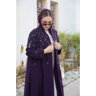 عباية الفخامه - بنفسجي