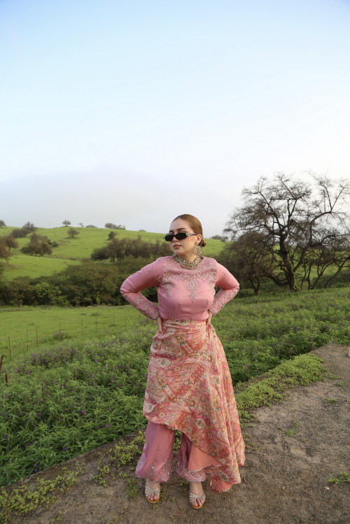 مرجان -  Draped Skirt