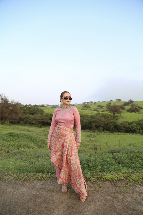 مرجان -  Draped Skirt