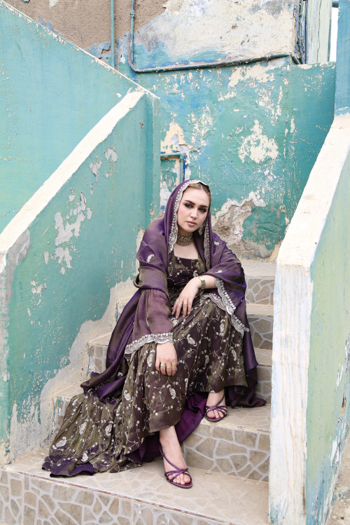 طقم فاخر- Purple