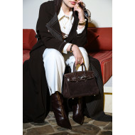 عباية مقلمة اسبريسو