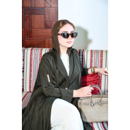 عباية بليزر فاخرة - زيتي