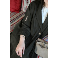 عباية بليزر فاخرة - زيتي