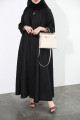 Patterned practical abaya