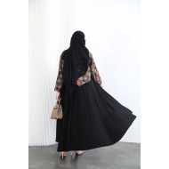 Black embellished abaya