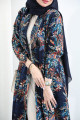Narcissus Abaya - Navy