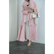 Floral viscose abaya
