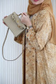 Square Abaya - Caramel