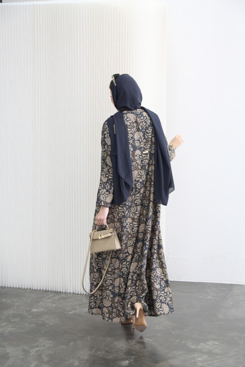 Floral Abaya (Vintage)