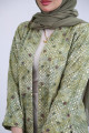 Square Abaya - Pistachio