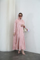 Floral viscose abaya