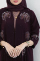 Dalia Abaya - Burgundy