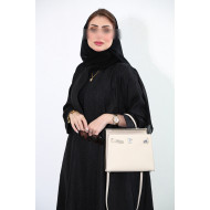 Patterned practical abaya