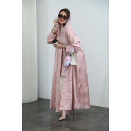 Floral viscose abaya