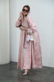 Floral viscose abaya
