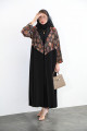 Black embellished abaya