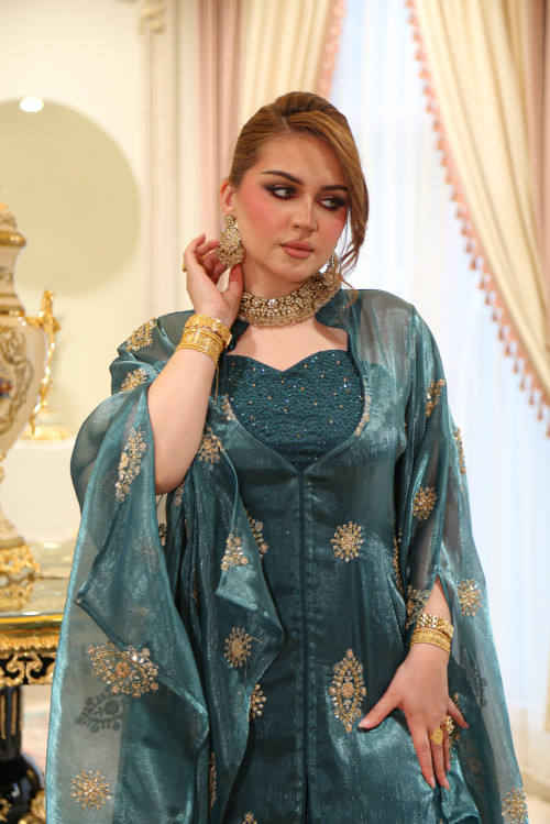 طقم فاخر - Turquoise