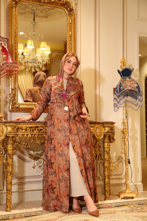 ليوسيل - Orange floral