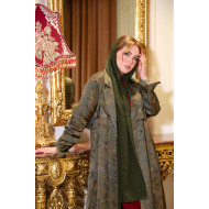 عباية فيسكوز - Garden Green