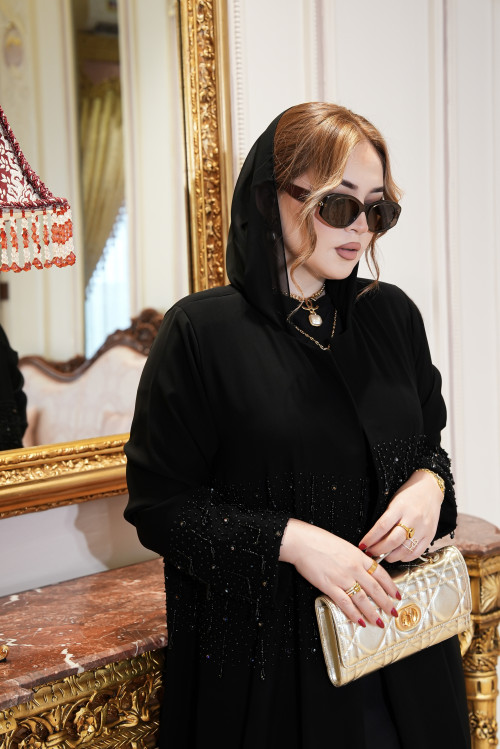 عباية فاخرة - Beads Embroidery 