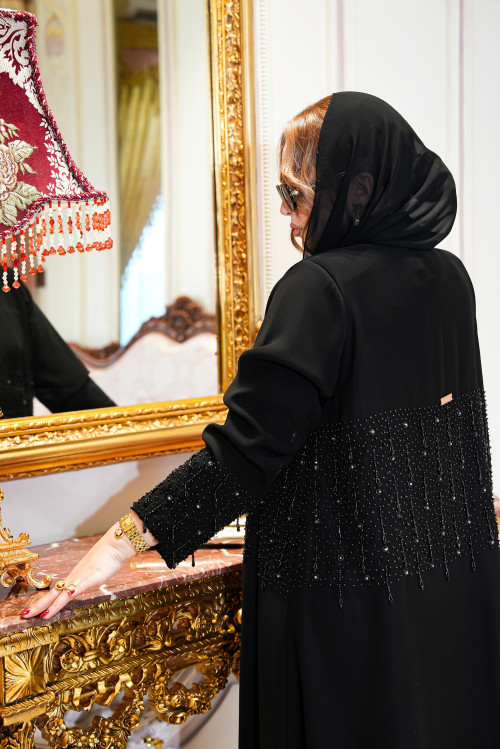 عباية فاخرة - Beads Embroidery 
