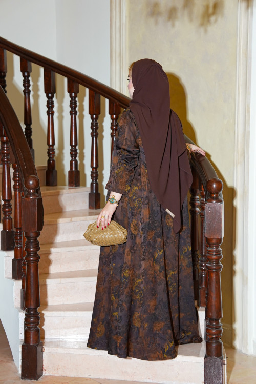 عباية فيسكوز كوبرو - Amber