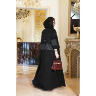عباية كريب - Saudi Crepe