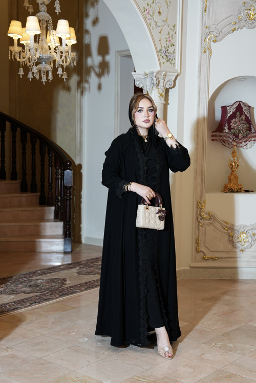 عباية فاخرة - دانتيل