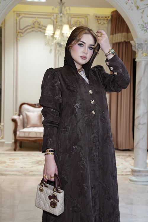 عبايه لوسيل - اسبريسو 