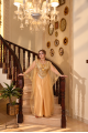 دراعة – Golden Tulle