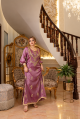 دراعة بعقود ذهبية – Royal Mauve